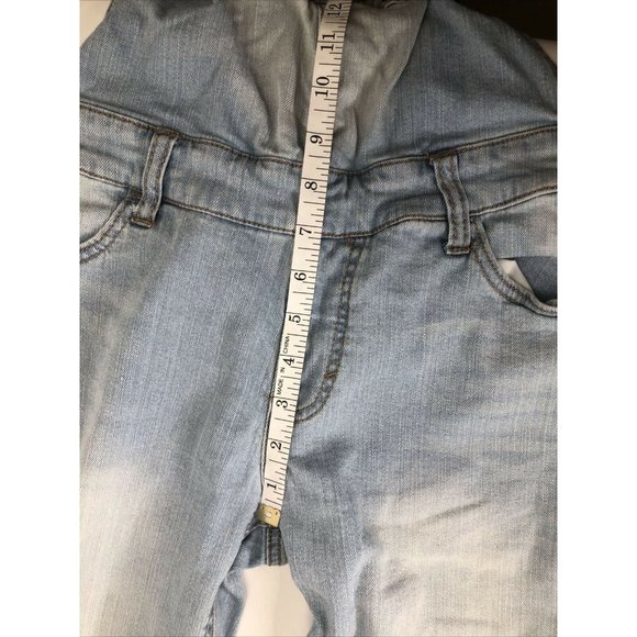 Mossimo Denim Ripped Jean Overalls Size S/P - Picture 9 of 9